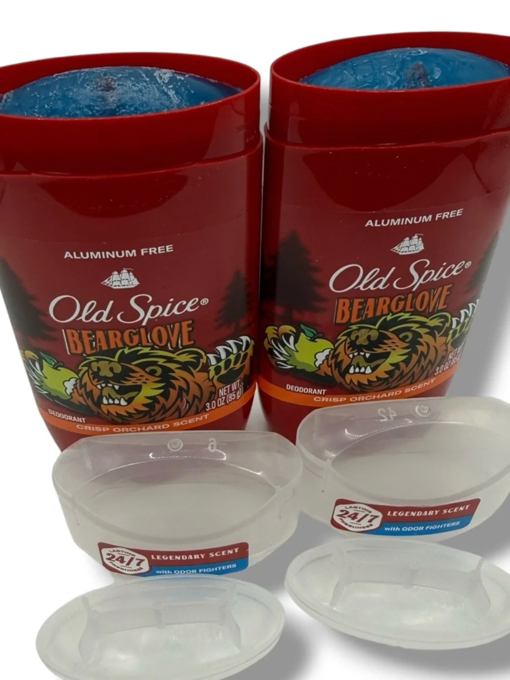 Old Spice‎ Bearglove Deodorant Aluminum Free 3oz 2 Pack 24/7 Odor Protection